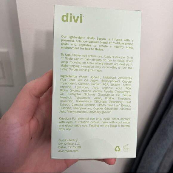 Divi NEW Scalp Serum - Revitalize & Detoxify - Picture 8 of 10